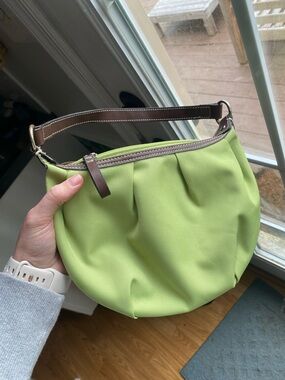 Green Tommy Hilfiger shoulder bag